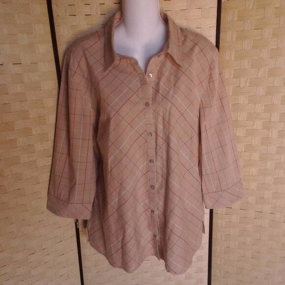 croft & barrow Tops - Womens NWOT croft & barrow Shirt Size XL